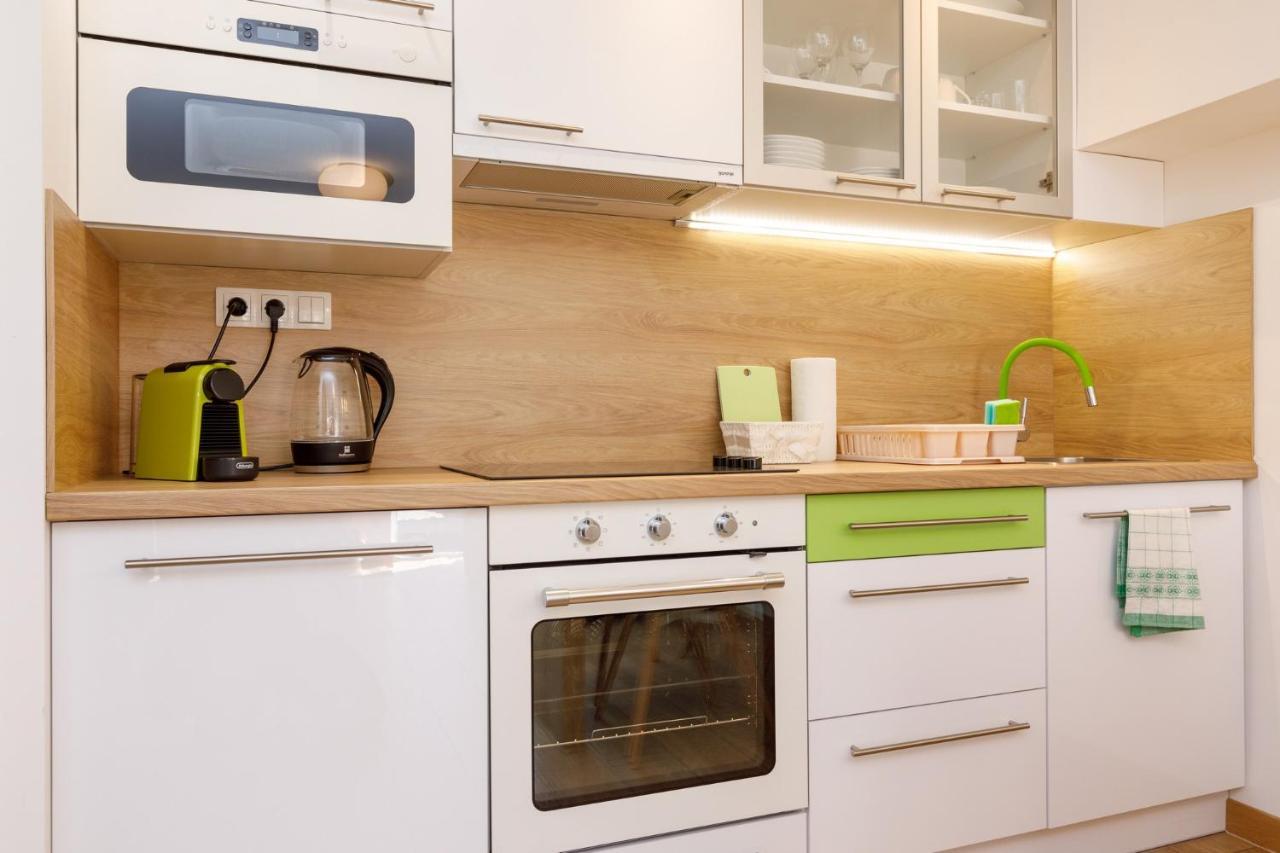 Apartmán La Bella Centrum Kek Zoeld
